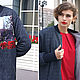Женское пальто бомбер Париж, демисезонное пальто с меховым подкладом. Пальто. Лариса дизайнерская одежда и подарки (EnigmaStyle). Ярмарка Мастеров.  Фото №6