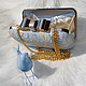 Клатч "Нежность". Клатчи. Kseniya   Accessories. Ярмарка Мастеров.  Фото №5
