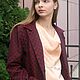 Плащ женский Пурпур , плащевка Италия. Плащи. Одежда и аксессуары Батик ANN LOOK. Ярмарка Мастеров.  Фото №11