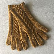 Женские перчатки из ирландского мериноса