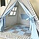 Заказать Вигвам под заказ ( цена за весь комплект). Маргарита tipi_workshop. Ярмарка Мастеров. . Вигвам Фото №3