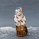  Baba Yaga and the cat, Figurines, Moscow,  Фото №1