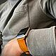 Заказать Ремешок для Apple Watch 42. VIKING LEATHER CRAFT. Ярмарка Мастеров. . Ремешок для часов Фото №3