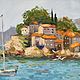 Order Seascape painting summer Landscape 50 by 70 cm seashore painting. paintmart (oikos). Livemaster. . Pictures Фото №3