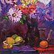 STILL LIFE WITH FLOWERS IN OIL BUY OIL PAINTING STILL LIFE WITH FLOWERS. Pictures. orlovaalla. Online shopping on My Livemaster.  Фото №2