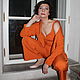 Заказать Костюм "Оранжевое небо". EcoFashion. Ярмарка Мастеров. . Костюмы Фото №3