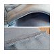 Винтаж: Новые Брюки  Голубой р-р 3XL/58-60 наш,SHEIN CURVE,новые. Брюки винтажные. Сокровищница Helen Vintage. Ярмарка Мастеров.  Фото №5