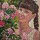 Portrait custom oil painting on canvas, portrait by photo, on the wall. Pictures. Art with love (anng). Online shopping on My Livemaster.  Фото №2