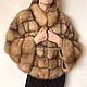 Шуба из куницы. Шубы. Polinella Furs Exclusive. Интернет-магазин Ярмарка Мастеров.  Фото №2