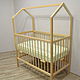 Кроватка - домик для новорожденных, Мебель, Москва,  Фото №1