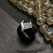 Резерв!Серебряное кольцо с адуляром(лунным камнем)