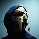Маска МФ Дум 2 Золотая Гладиатора Марвел MF Doom Golden Gladiator mask. Маски персонажей. Качественные авторские маски (Magazinnt). Ярмарка Мастеров.  Фото №14