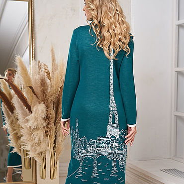 Одежда женская ручной работы. Ярмарка Мастеров - ручная работа Пальто "La Tour Eiffel". Handmade.