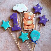 Сувениры и подарки handmade. Livemaster - original item Gingerbread for a year with a bear. Handmade.