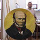 Order a large portrait based on an oil on canvas photo | Museum Portrait. Pictures. Portrety i Kartiny - Maksim Pirogov. Ярмарка Мастеров.  Фото №4