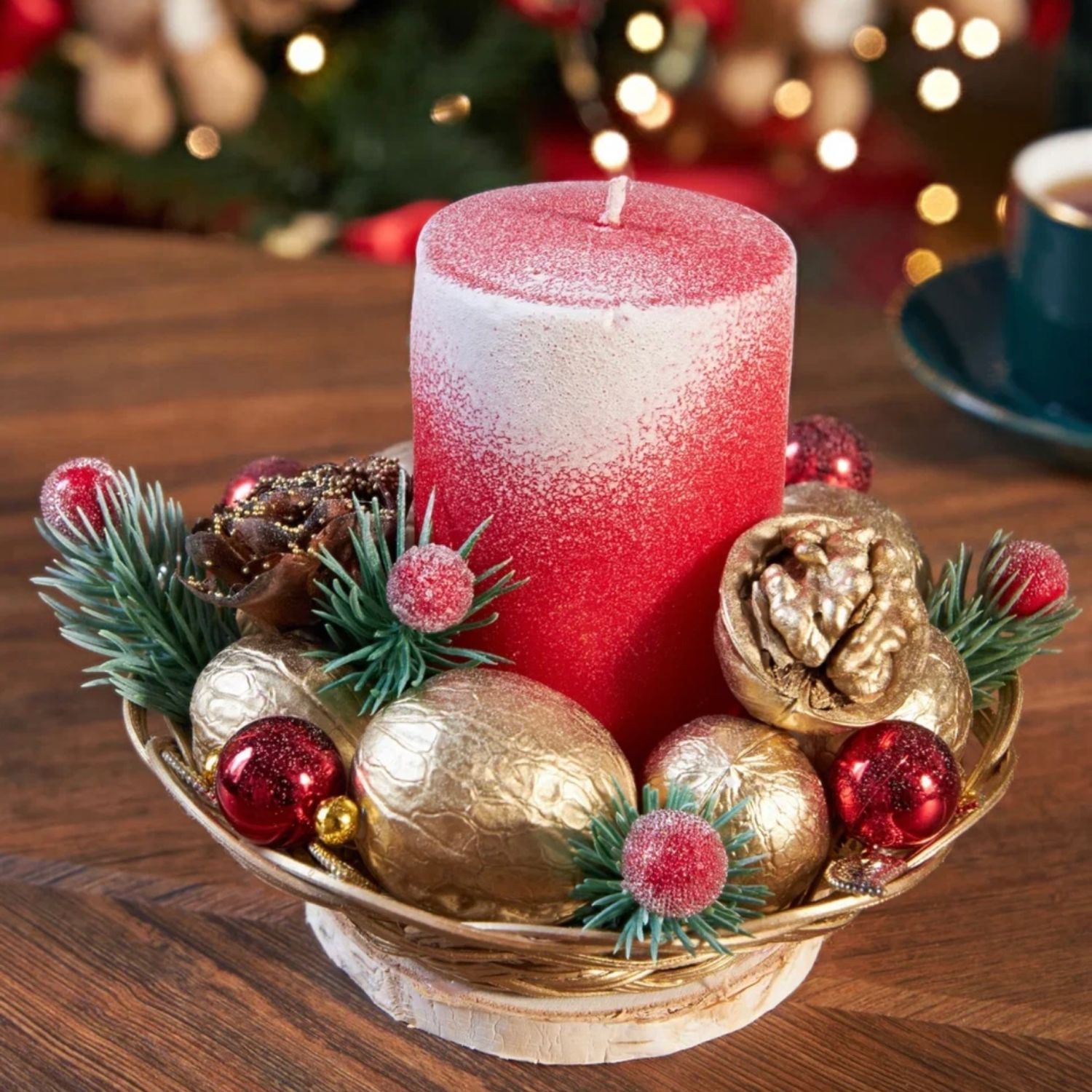 Оформляем новогодний стол: 7 оригинальных идей праздничный свечей