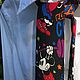 Order Vintage silk Mickey mouse tie, handmade, Korea. Dutch West - Indian Company. Livemaster. . Vintage ties Фото №3