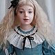 Porcelain doll Alice and rabbit. Interior doll. moiseevadolls (moiseevadolls). My Livemaster. Фото №6