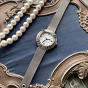 Винтаж handmade. Livemaster - original item Silver Brighton Watch.. Handmade.