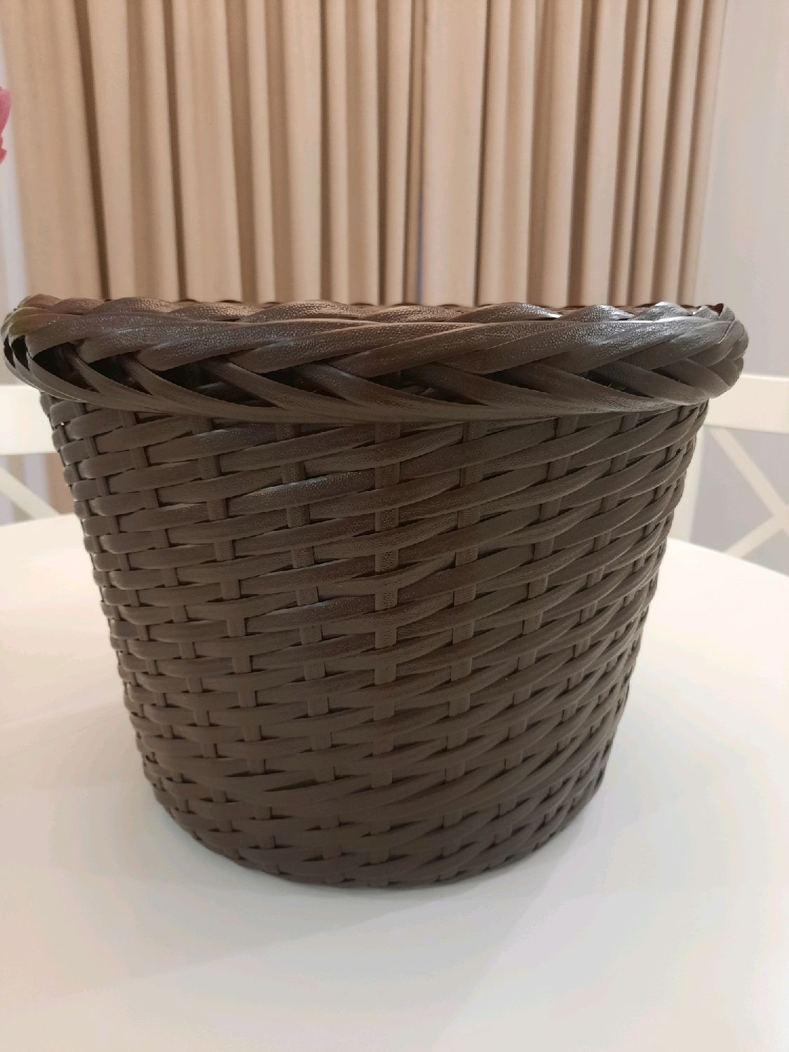 Кашпо из ротанга 20 литров цвет венге в интернет-магазине на Ярмарке ...