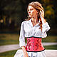 Breast Corset ' Rosalia'. Inframammary corset, Corsets, Gus-Khrustalny,  Фото №1