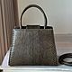 Сумка из превосходной змеиной кожи. Классическая сумка. Chic bags. Ярмарка Мастеров.  Фото №4