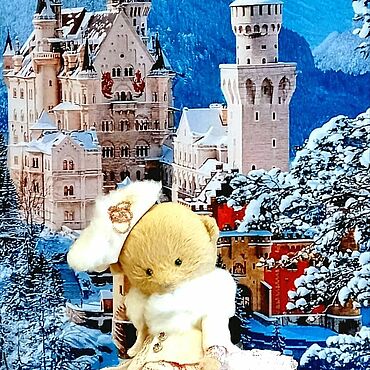 Куклы и игрушки ручной работы. Ярмарка Мастеров - ручная работа Мишка STEPHY PRINCESSE/Мишка Тедди. Handmade.