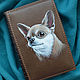 Leather notebook "CHIHUAHUA". Diaries. Furmani. Online shopping on My Livemaster.  Фото №2