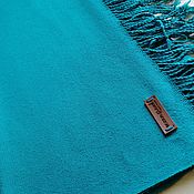 Аксессуары handmade. Livemaster - original item Scarves: Handmade woven scarf made of Italian yarn buret silk. Handmade.