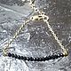 Bracelet in black spinel Natural stones. Bead bracelet. Jewelry Elena. Online shopping on My Livemaster.  Фото №2