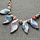 Order Necklace-choker agate 'leaf'. inspiration. Livemaster. . Chokers Фото №3