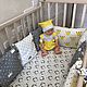 Простынь в детскую кроватку. Одеяло для детей. NaturalBabySoft. Ярмарка Мастеров.  Фото №4
