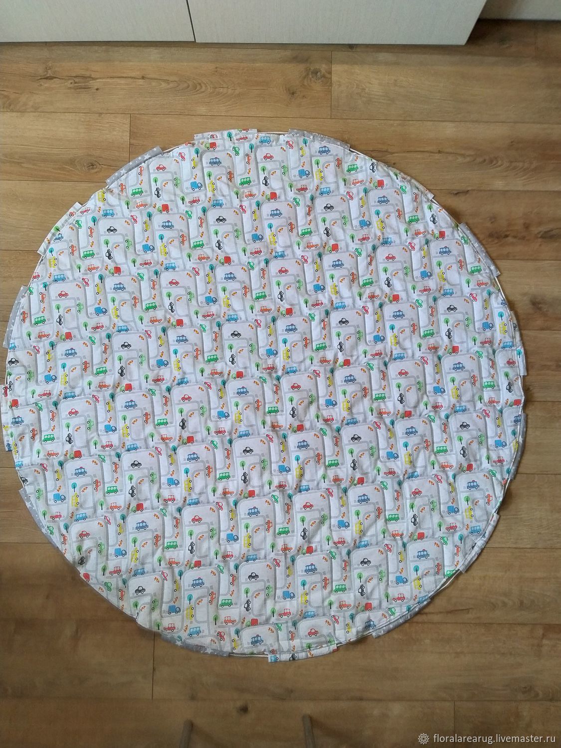 Детский игровой коврик - Мешок на завязках, рисунок -Машинки – купить ...