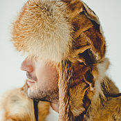 Аксессуары handmade. Livemaster - original item Mens Ushanka Winter Hat. Handmade.