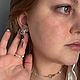 Заказать Серьги из апатита. suerte jewelry. Ярмарка Мастеров. . Серьги классические Фото №3