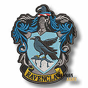 Материалы для творчества handmade. Livemaster - original item Patches of Hogwarts Ravenclaw Chevron Patch. Handmade.