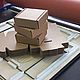 8х8х3 см. Самосборные коробки из трёхслойного микрогофрокартона. Коробки. 'Tombox70'  Мастерская коробок. Ярмарка Мастеров.  Фото №5