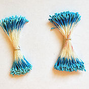 Материалы для творчества handmade. Livemaster - original item Stamen color blue. Handmade.