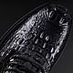 Заказать Ботинки мужские из натуральной кожи крокодила IMA7015B1. CrocShop товары из экзотической кожи. Ярмарка Мастеров. . Ботинки Фото №3