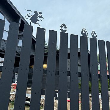 Дача и сад ручной работы. Ярмарка Мастеров - ручная работа Садовые фигурки “3 птички и мышка”. Handmade.