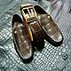 Moccasins and belt, men's gift set made of crocodile leather. Moccasins. SHOES&BAGS. My Livemaster. Фото №4