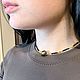 Серьги кольца с натуральным чёрным барочным жемчугом. Серьги-кольца. Polle. Ярмарка Мастеров.  Фото №4