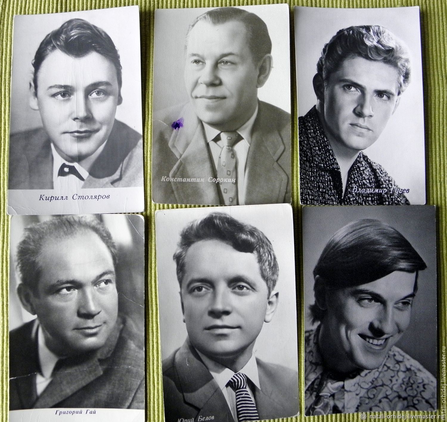 Актеры прошлых лет советского кино фото и фамилии