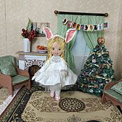Сувениры и подарки handmade. Livemaster - original item Christmas decorations: Bunny. Handmade.