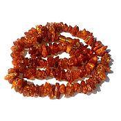 Работы для детей, handmade. Livemaster - original item 50cm amber Beads of raw natural amber cognac color. Handmade.
