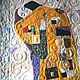 Eternal. With a Love of Klimt. Pictures. Art-quilt by Natalia Turchaninova. Online shopping on My Livemaster.  Фото №2