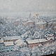 Картина маслом " То был очень снежный день". Картины. Жанна Щепетова. Интернет-магазин Ярмарка Мастеров.  Фото №2