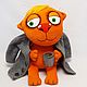 Order Vatnichek №2, soft toy red cat Vasya Lozhkina. Dingus! Funny cats and other toys. Livemaster. . Stuffed Toys Фото №3