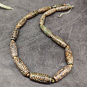 Работы для детей, handmade. Livemaster - original item Ji beads made of natural Agate 