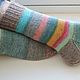  Вязаные шерстяные носки Foreboding. Носки. Rustic socks (rustic-socks). Ярмарка Мастеров.  Фото №5
